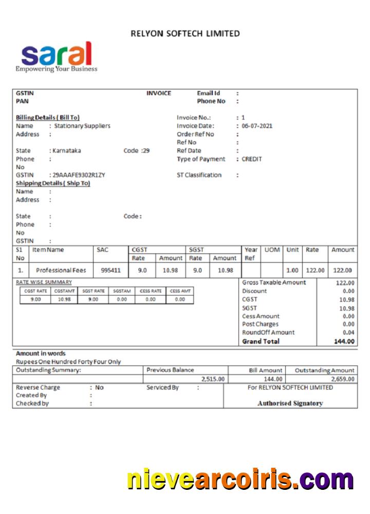 India Saral cooperative altimetry technology mission invoice